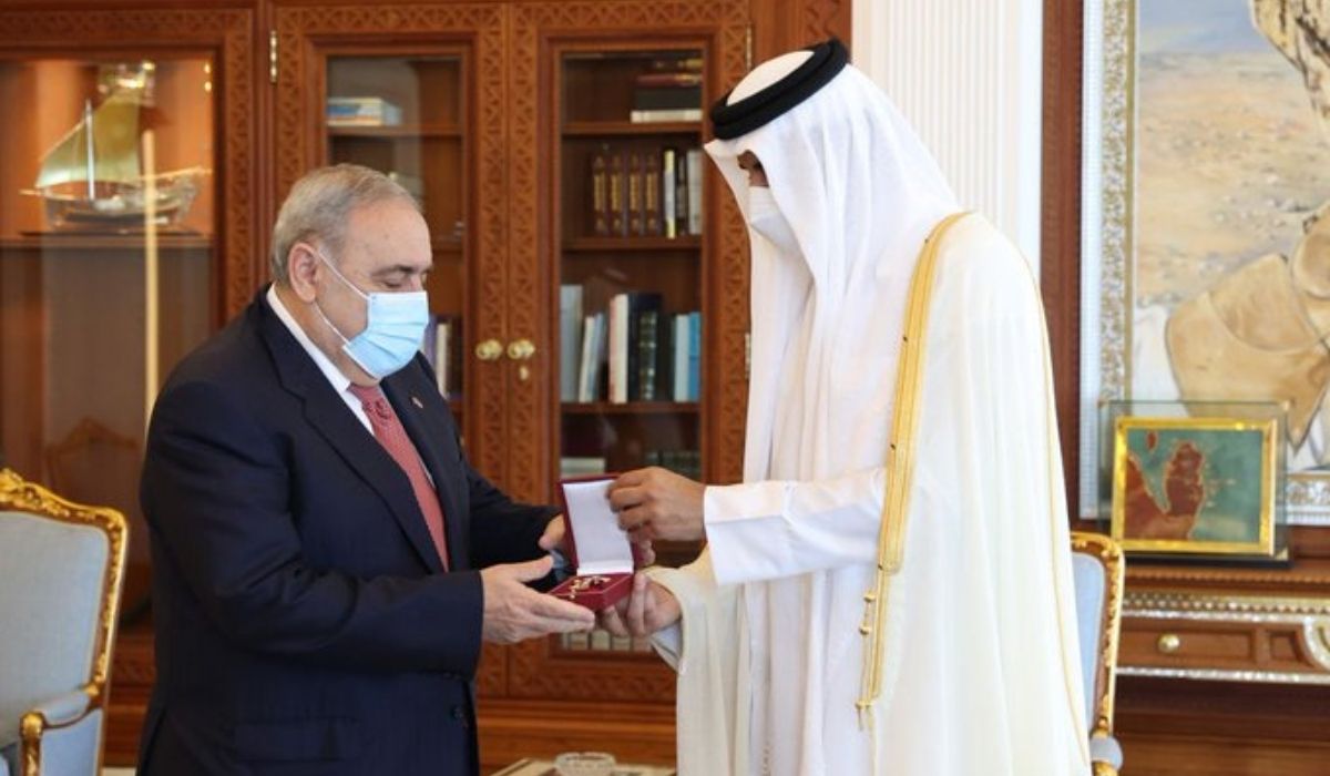 HH the Amir meets Ambassador of Armenia
